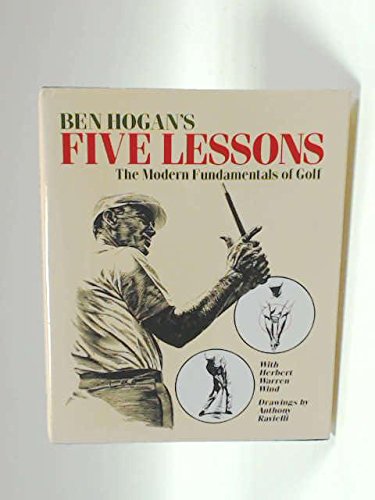 Ben Hogan's Five Lessons The Modern Fundamentals of Golf,Used