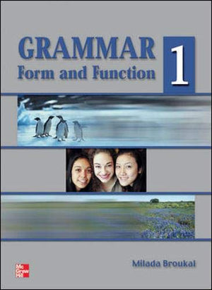 Grammar Form And Function, Book 1,New