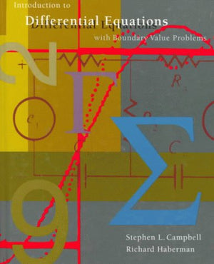 Introduction To Differential Equatations With Boundary Value Problems,New