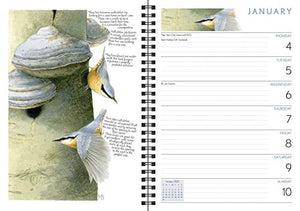 Marjolein Bastin Nature's Inspiration 2021 Monthly/Weekly Planner Calendar,Used