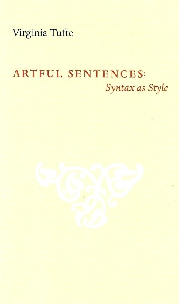 Artful Sentences: Syntax as Style,New