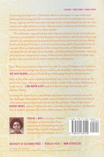 Learning From Experience: Minority Identities, Multicultural Struggles,New