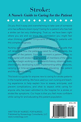 Stroke: A Nurse's Guide to Caring for the Patient,Used