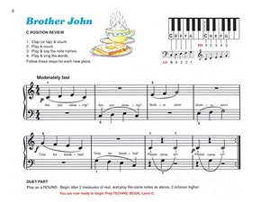 Prep Course For the Young Beginner: Lesson Book Level C,Used