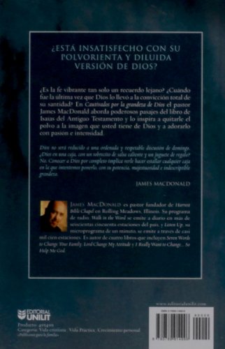 Cautivados por la grandeza de Dios/ Gripped by the Greatness of God (Spanish Edition),Used