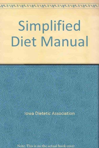 Simplified Diet Manual,Used