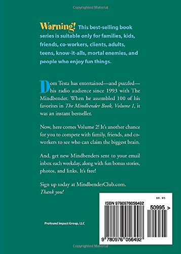 The Mindbender Book, Volume 2,Used
