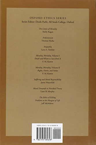 Intricate Ethics: Rights, Responsibilities, and Permissible Harm (Oxford Ethics Series),Used