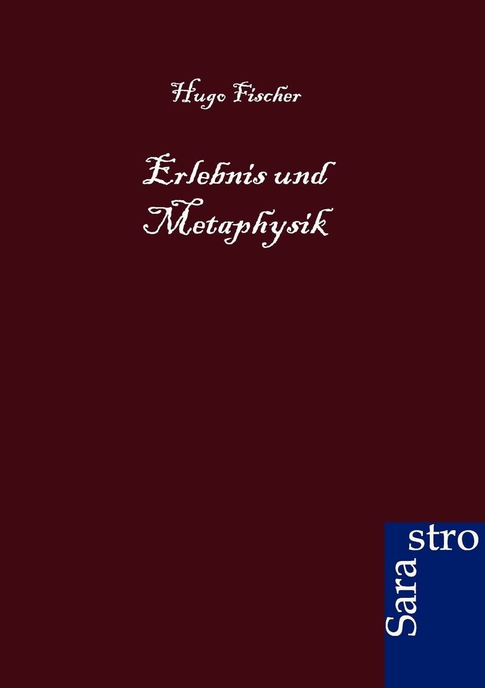 Erlebnis und Metaphysik (German Edition),Used