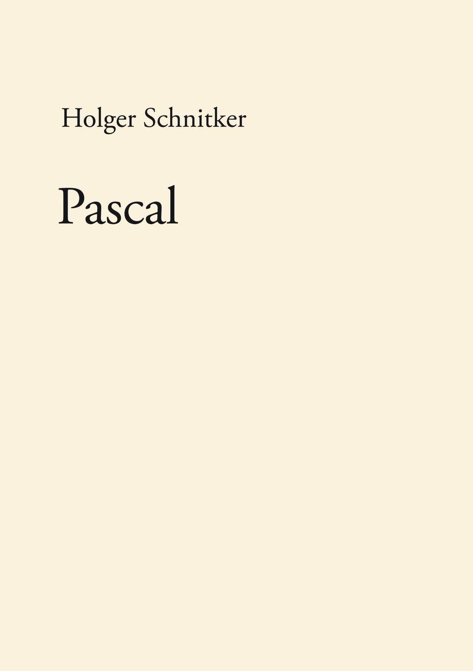 Pascal (German Edition),Used