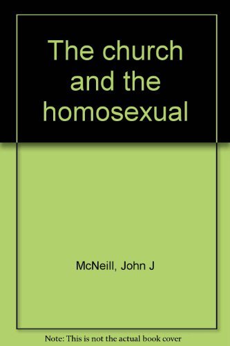 The church and the homosexual,New