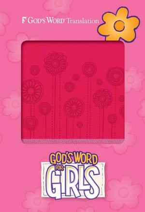 God's Word for Girls Pink/Pearl, Flowerpop Design Duravella,Used