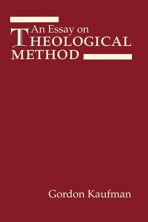 An Essay on Theological Method (AAR Reflection and Theory in the Study of Religion),Used
