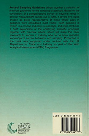Aerosol Sampling Guidelines,Used