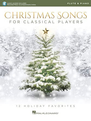 Christmas Songs for Classical Players  Flute and Piano: 12 Holiday Favorites,New