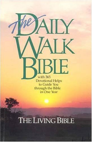 The Daily Walk Bible (Living Bible),Used
