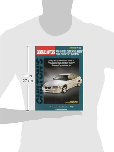 GM Grand Am, Achieva, Calais, Skylark, and Somerset, 198598 (Chilton Total Car Care Series Manuals),Used