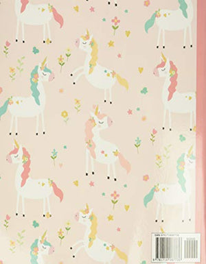 Unicorn Flowers  Primary Story Journal: Dotted Midline and Picture Space  Grades K2 Composition School Exercise Book  100 Stor,Used