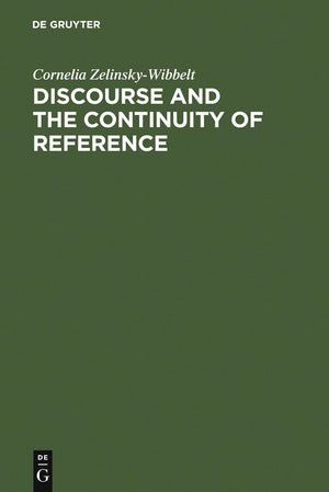 Discourse and the Continuity of Reference: Representing Mental Categorization,Used
