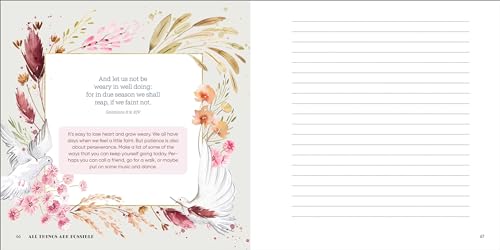 All Things Are Possible: A Guided Journal for Christian Women with Inspiring Bible Verses and Creative Prompts,Used