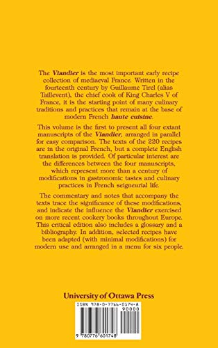 The Viandier of Taillevent: An edition of all extant manuscripts,Used