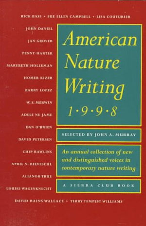 American Nature Writing 1998,Used