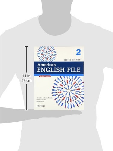 American English File 2E 2 Studentbook: With Online Practice,New
