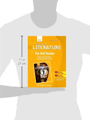 Holt Elements of Literature: The Holt Reader First Course,Used