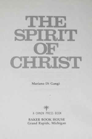 The spirit of Christ,Used