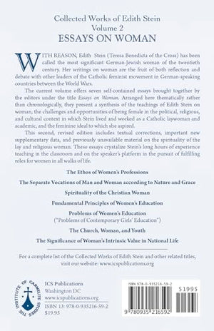 Essays On Woman (The Collected Works Of Edith Stein) (English And German Edition)