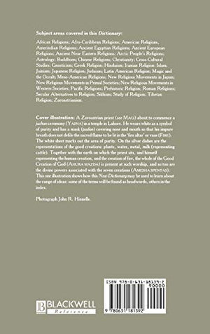 A New Dictionary Of Religions