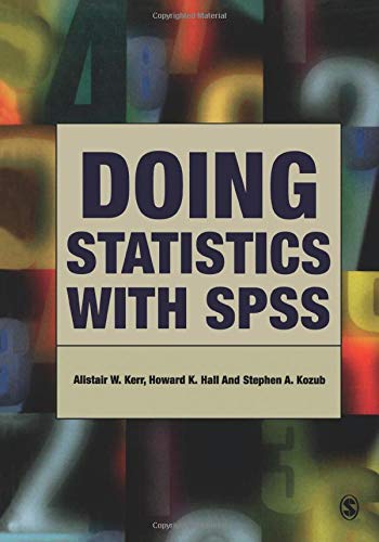 Doing Statistics With SPSS,New