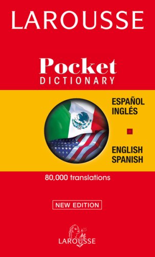 Larousse Pocket SpanishEnglish/EnglishSpanish Dictionary,Used