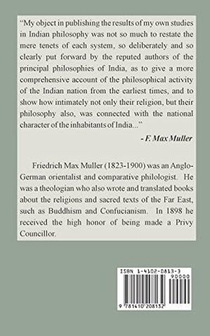 The Six Systems of Indian Philosophy,New