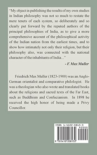 The Six Systems of Indian Philosophy,New
