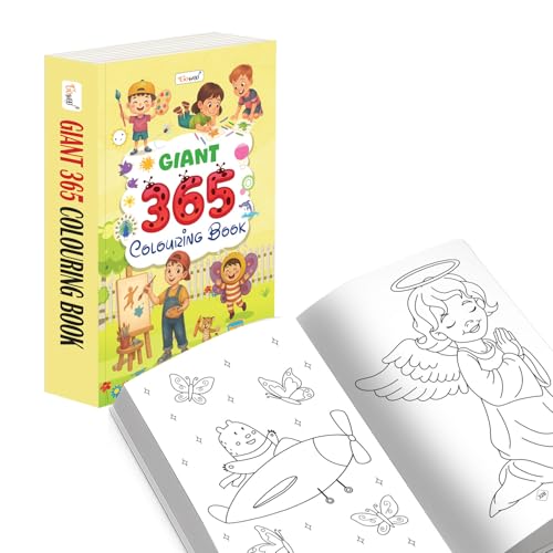 Giant - 365 Colouring Book :- Creative Colouring Book, Educational Book For Kids, Child Development Book, Books For Skill Building