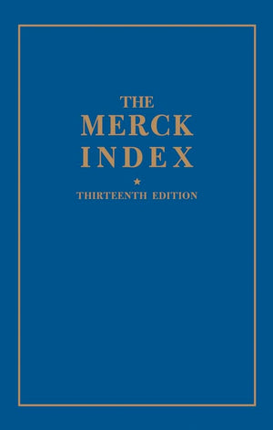 Merck Index: 13th edition,Used