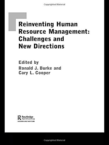 Reinventing HRM: Challenges and New Directions,Used