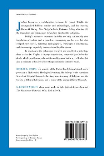 Joshua (The Anchor Yale Bible Commentaries),Used