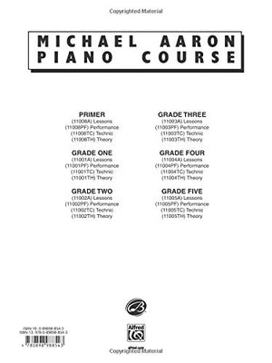 Michael Aaron Piano Course Theory: Primer,Used