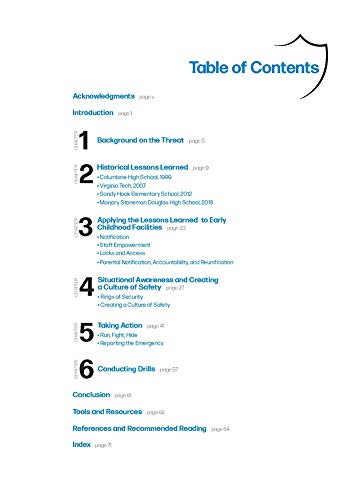 Preschool Preparedness for an Active Shooter (Preparing for the Unexpected),Used