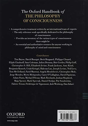 The Oxford Handbook of the Philosophy of Consciousness (Oxford Handbooks),Used