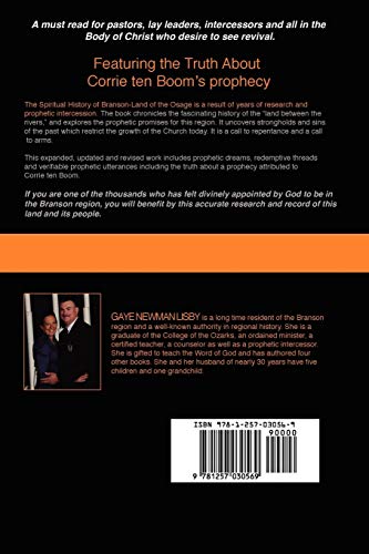 The Spiritual History of BransonLand of the Osage,Used