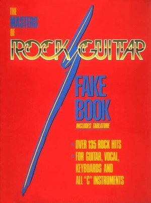 The Masters of Rock Guitar Fake Book,Used