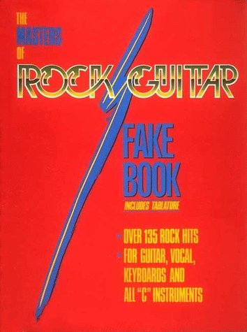 The Masters of Rock Guitar Fake Book,Used