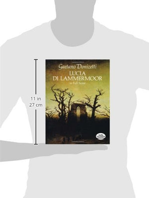 Lucia di Lammermoor in Full Score (Dover Music Scores),Used