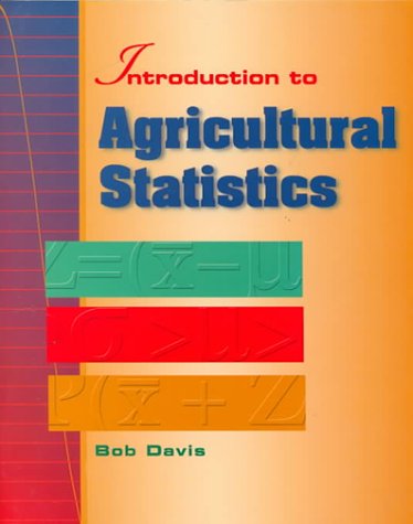 Introduction to Agricultural Statistics,New