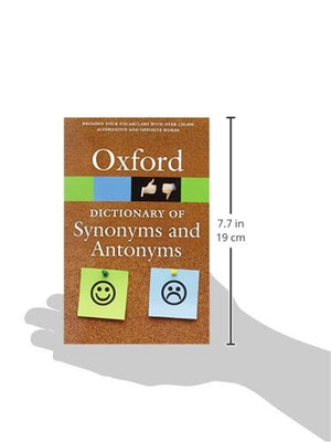 The Oxford Dictionary of Synonyms and Antonyms (Oxford Quick Reference),New