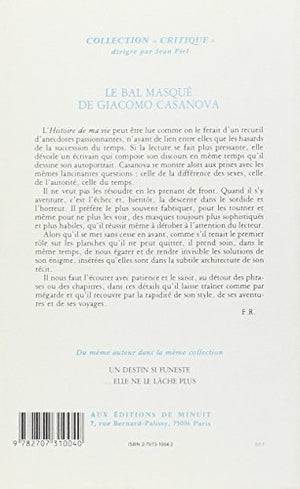 Le bal masqu de Giacomo Casanova,Used