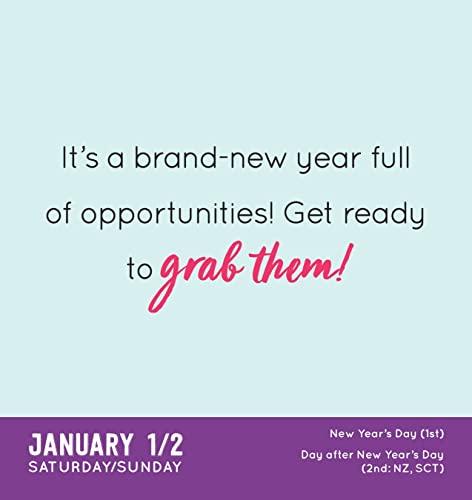 2022 Instant Happy Notes Boxed Calendar: 365 Reminders to Smile and Shine! (Happiness Daily Calendar, Inspirational Gift for Wom,Used